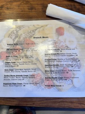 Menu photo 1 Village Crepe Haus Helen, GA Menu photo 1 Village Crepe Haus Helen, GA