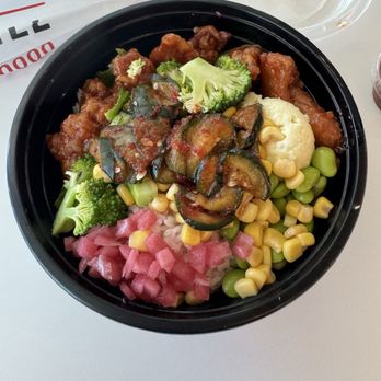 California Gogi Grill - Bibimbap with Korean fried chicken - Korean Near Me - Irvine, California