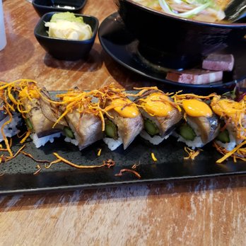 Shizen - "Prime suspect" roll ($15). Overpriced and bland. Do not order this. - Sushi Bars Near Me - San Francisco, California Shizen - "Prime suspect" roll ($15). Overpriced and bland. Do not order this. - Sushi Bars Near Me - San Francisco, California