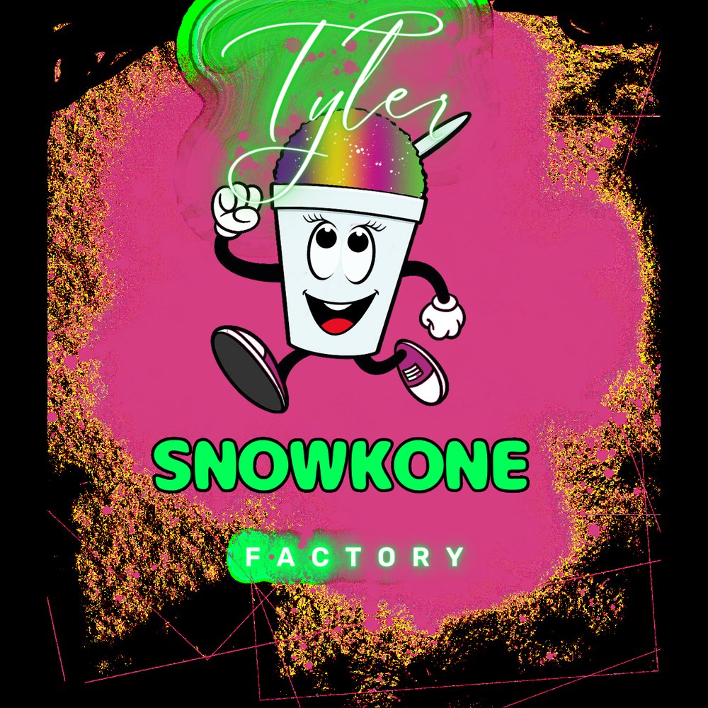 Tyler’s Snow Kone Factory Logo