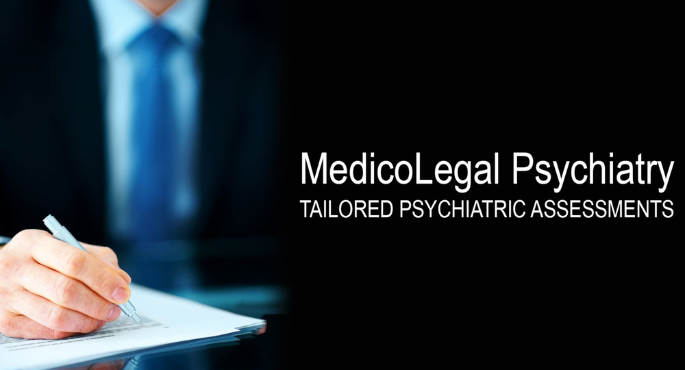 MEDICOLEGAL PSYCHIATRY Updated July 2024 Suite 203, 46 Market