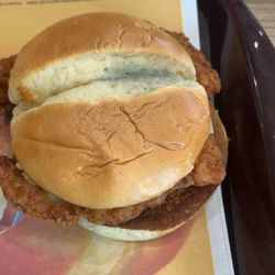 McDonald's - They gave me a moldy sandwich how did they not see that?