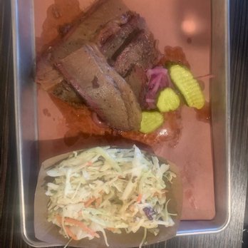Hickory & Spice - Brisket and slaw - Barbeque Near Me - Orange, California Hickory & Spice - Brisket and slaw - Barbeque Near Me - Orange, California