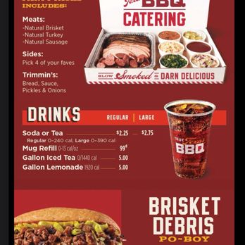 True Texas BBQ - Menu - Barbeque Near Me - San Antonio, Texas