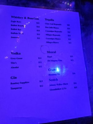 Menu photo 1 Berlin Bar Las Vegas, NV