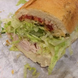 Delicious turkey provolone!