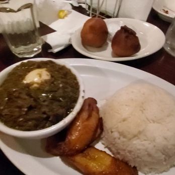 Ike's Cafe and Grill - Ayamase and Jasmine rice - African Near Me - Norcross, Georgia