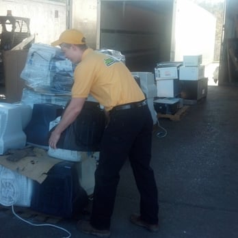 Junk Doctors - Christian recycling a computer monitor. - Junk Removal & Hauling Near Me - Morrisville, North Carolina Junk Doctors - Christian recycling a computer monitor. - Junk Removal & Hauling Near Me - Morrisville, North Carolina