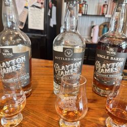 Big Machine Distillery - Whiskey flight