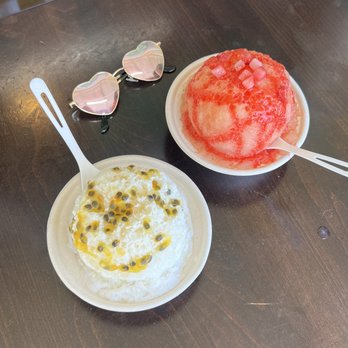Wailua Shave Ice - Lilikoi cream, guava strawberry - Shaved Ice Near Me - Kapaa, Hawaii Wailua Shave Ice - Lilikoi cream, guava strawberry - Shaved Ice Near Me - Kapaa, Hawaii