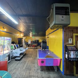 Moon Arcade - Down to the back.