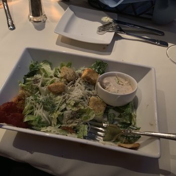 la Cascata - Cesar salad with extra dressing I didn't need to use - Italian Near Me - Niagara Falls, New York la Cascata - Cesar salad with extra dressing I didn't need to use - Italian Near Me - Niagara Falls, New York