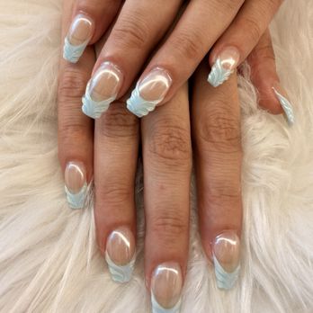 Nikki’s Nails&Spa - Nikki's gorgeous mermaid French nails. - Nail Salons Near Me - Binghamton, New York Nikki’s Nails&Spa - Nikki's gorgeous mermaid French nails. - Nail Salons Near Me - Binghamton, New York