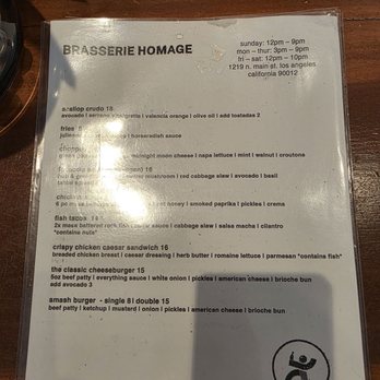 Homage Brewing - Wine Bars Near Me - Los Angeles, California