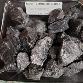 Gaia's Wisdom - Black Tourmaline, Rough - Herbal Shops Near Me - Oak Ridge, Tennessee