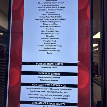 Bruster's Real Ice Cream - Menu - Desserts Near Me - Oakbrook Terrace, Illinois