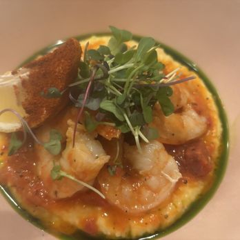 Mystic Mesa - Shrimp with Grits - New Mexican Cuisine Near Me - Santa Fe, New Mexico