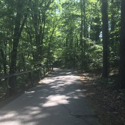 Blanchard Woods Park - Nice shade along the trail.