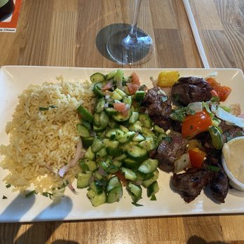 Villa Haven - Beef Kabob ordered medium rare but came out medium well - Mediterranean Near Me - Tustin, California Villa Haven - Beef Kabob ordered medium rare but came out medium well - Mediterranean Near Me - Tustin, California