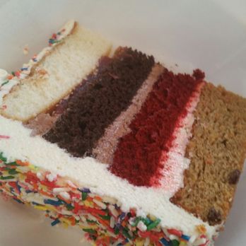 Metro Cafe Diner - Crazy Cake: vanilla, chocolate, red velvet and carrot. Yum! - Diners Near Me - Stone  Mountain, Georgia