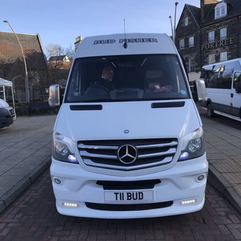 Bud Fisher Mini Bus Hire - Bus Rental Near Me - Edinburgh, EDH
