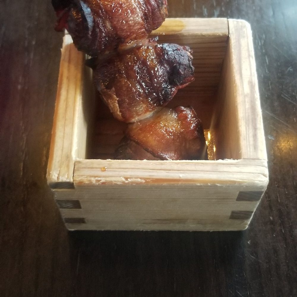 Ultreia - Bacon wrapped dates with goat cheese - Tapas Bars Near Me - Denver, Colorado Ultreia - Bacon wrapped dates with goat cheese - Tapas Bars Near Me - Denver, Colorado