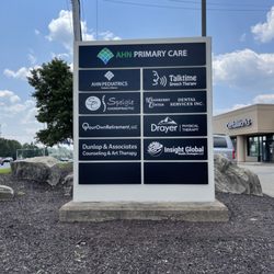 Excel Signworks - AHN Primary Care Pylon Monument Done By Excel Sign Works