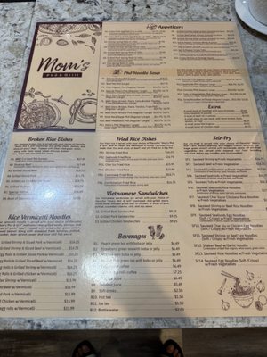Menu photo 3 Mom's Pho & Grill San Diego, CA Menu photo 3 Mom's Pho & Grill San Diego, CA