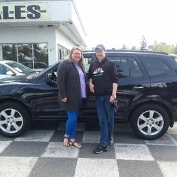 Exterior outside entrance of Shannons Auto Sales - My Son and I after our purchase! - Bremerton, Washington Exterior outside entrance of Shannons Auto Sales - My Son and I after our purchase! - Bremerton, Washington