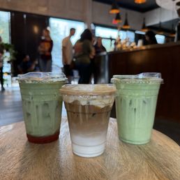 Strawberry Matcha Latte Strawberry Matcha Latte