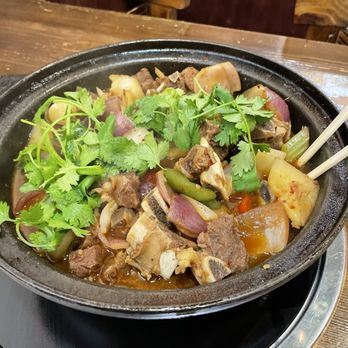 Chongqing Chicken Pot - Medium Beef Hot Pot - Hot Pot Near Me - Houston, Texas