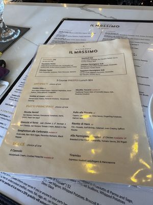 Menu photo 1 Il Massimo Dedham, MA