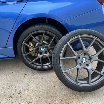 Alloy Wheel Solutions - After.. color was slightly lighter but it might be because they had to paint it vs the metallic material finish. - Wheel & Rim Repair Near Me - Chantilly, Virginia