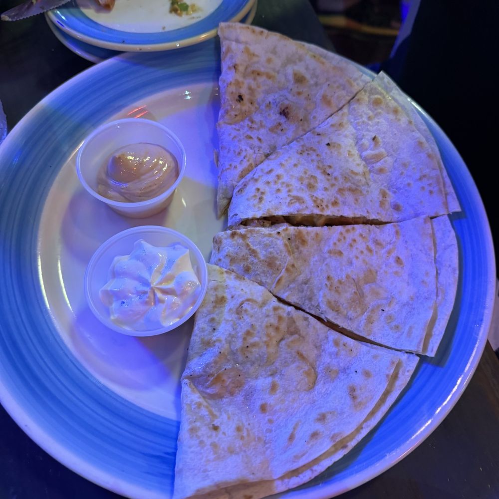 Johnnie Brown's - BBQ Chicken Quesadilla - Bars Near Me - Delray Beach, Florida Johnnie Brown's - BBQ Chicken Quesadilla - Bars Near Me - Delray Beach, Florida