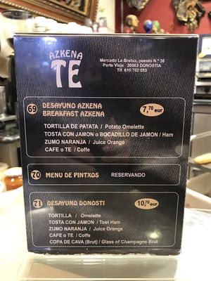 Menu photo 3 Azkena Donostia, SS