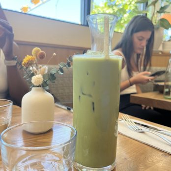 Two Hands - Matcha Latte - Cocktail Bars Near Me - Austin, Texas