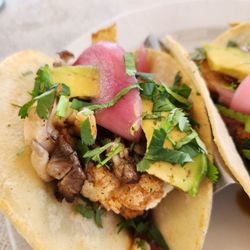 Marina Cantina - Crispy Cauliflower & Mushroom Tacos