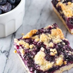Coco's Confection and Cookies - Blueberry Crumble Bars