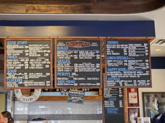 Menu photo 1 Aw Shucks Oyster Bar Frisco, TX Menu photo 1 Aw Shucks Oyster Bar Frisco, TX
