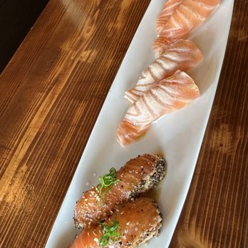 Sushi World - Salmon Peppered Sushi, Salmon Truffled Sushi, Salmon Sushi - Sushi Bars Near Me - Cypress, California Sushi World - Salmon Peppered Sushi, Salmon Truffled Sushi, Salmon Sushi - Sushi Bars Near Me - Cypress, California