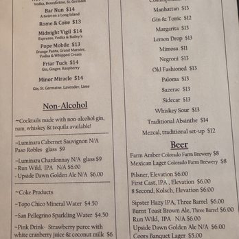 The Friar’s Fork - Menu - Italian Near Me - Alamosa, Colorado The Friar’s Fork - Menu - Italian Near Me - Alamosa, Colorado