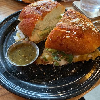 Penelope's Vegan Taqueria - Torta ($12.50) - Vegan Near Me - Chicago, Illinois Penelope's Vegan Taqueria - Torta ($12.50) - Vegan Near Me - Chicago, Illinois