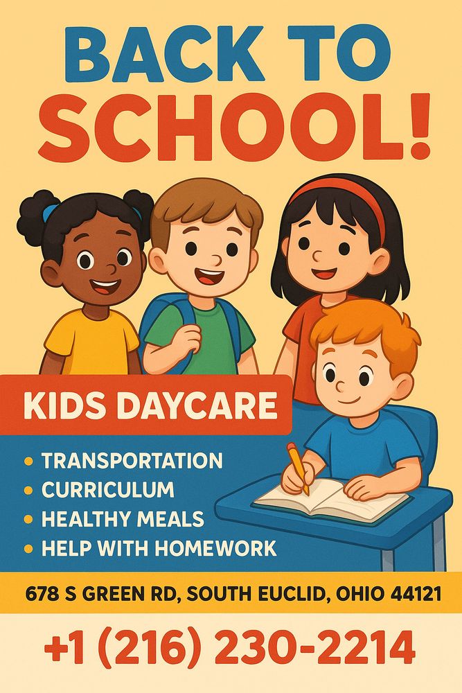 Kids Daycare - childcare center in South Euclid, OH