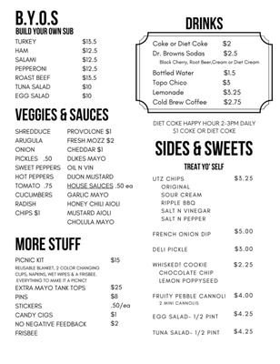 Menu photo 4 Compliments Only Washington, DC, DC