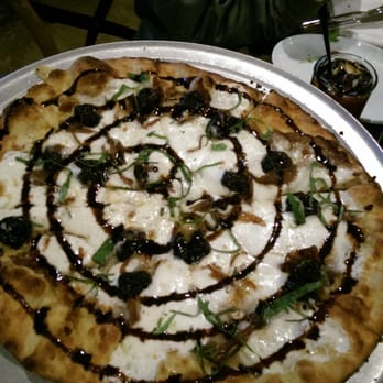 Crisp Flatbread - Duck bacon pizza with goat cheese and cherries. - Pizza Near Me - Osterville, Massachusetts Crisp Flatbread - Duck bacon pizza with goat cheese and cherries. - Pizza Near Me - Osterville, Massachusetts
