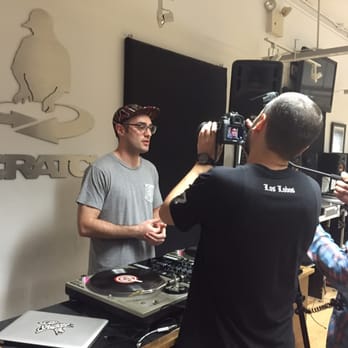 Scratch DJ Academy - The Technical Mastermind DJ Shiftee being interviewed for Revolt TV | @ Scratch DJ Academy - Specialty Schools Near Me - New York, New York