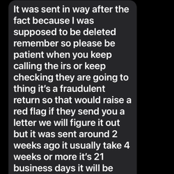 Upscale Nola - Her is the owner (in black) telling the client he was supposed to delete her return. Yet somehow it was submitted to the IRS.