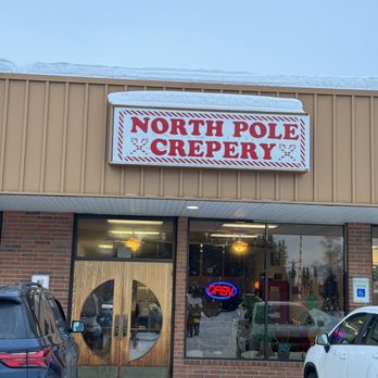 North Pole Crepery - the front of the store - Creperies Near Me - North Pole, Alaska North Pole Crepery - the front of the store - Creperies Near Me - North Pole, Alaska