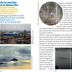 Le Reverbère - De la marche à la démarche  Frédéric Bellay, Beatrix von Conta, Philippe Herbet, Bernard Plossu  VERNISSAGE Jeudi 18 mai de 18h à 21h