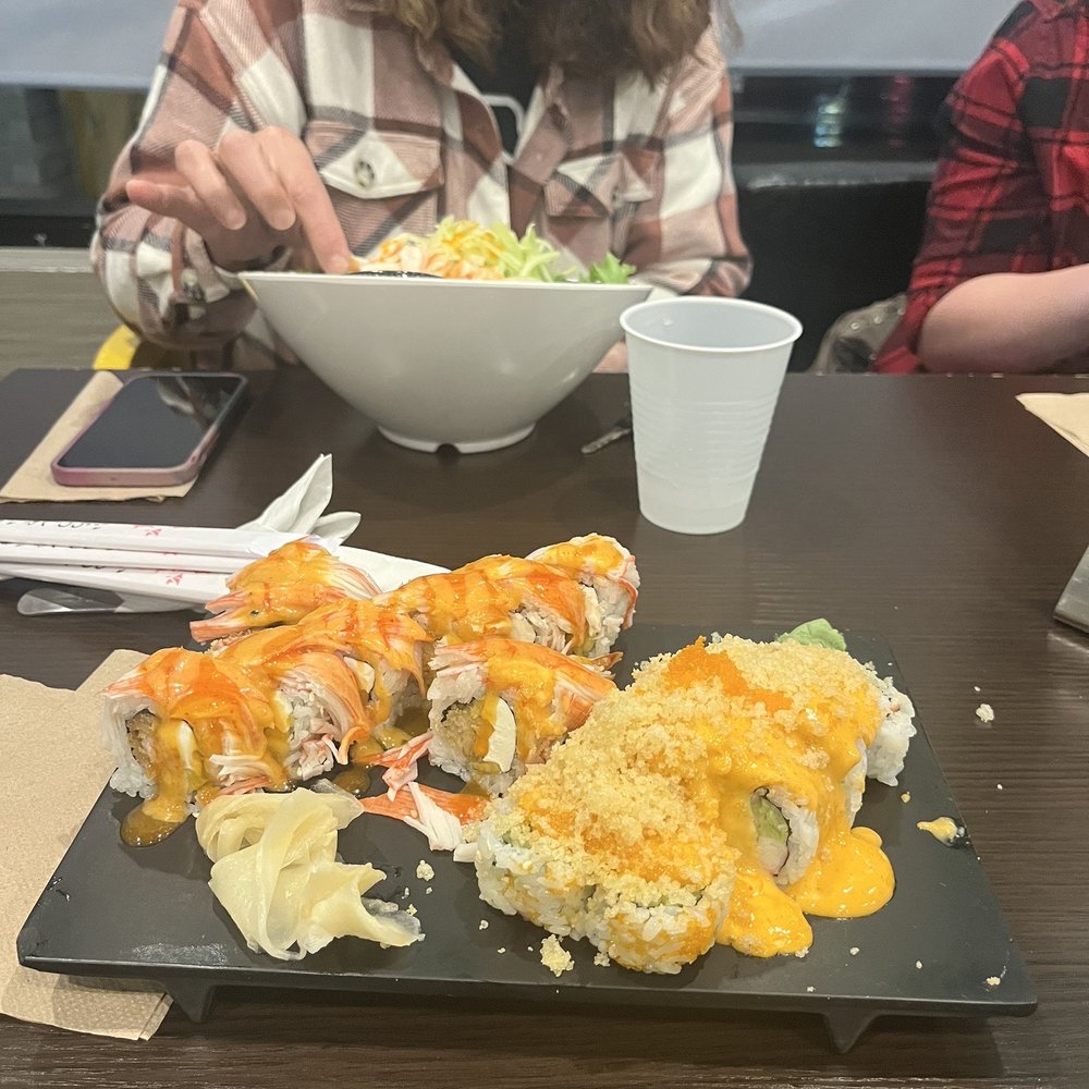 2. Captain Marvel (left)  18. Volcano Roll (right)